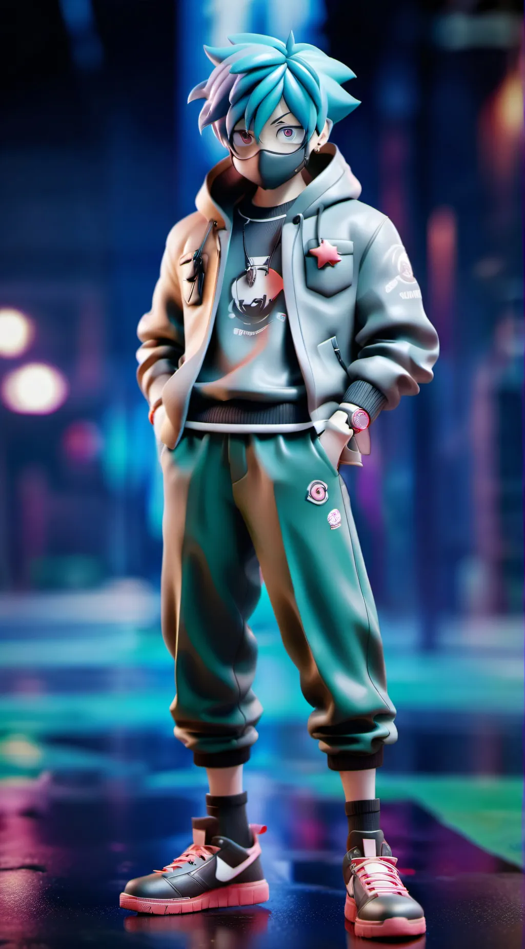 ai character: MHA sleepover  background