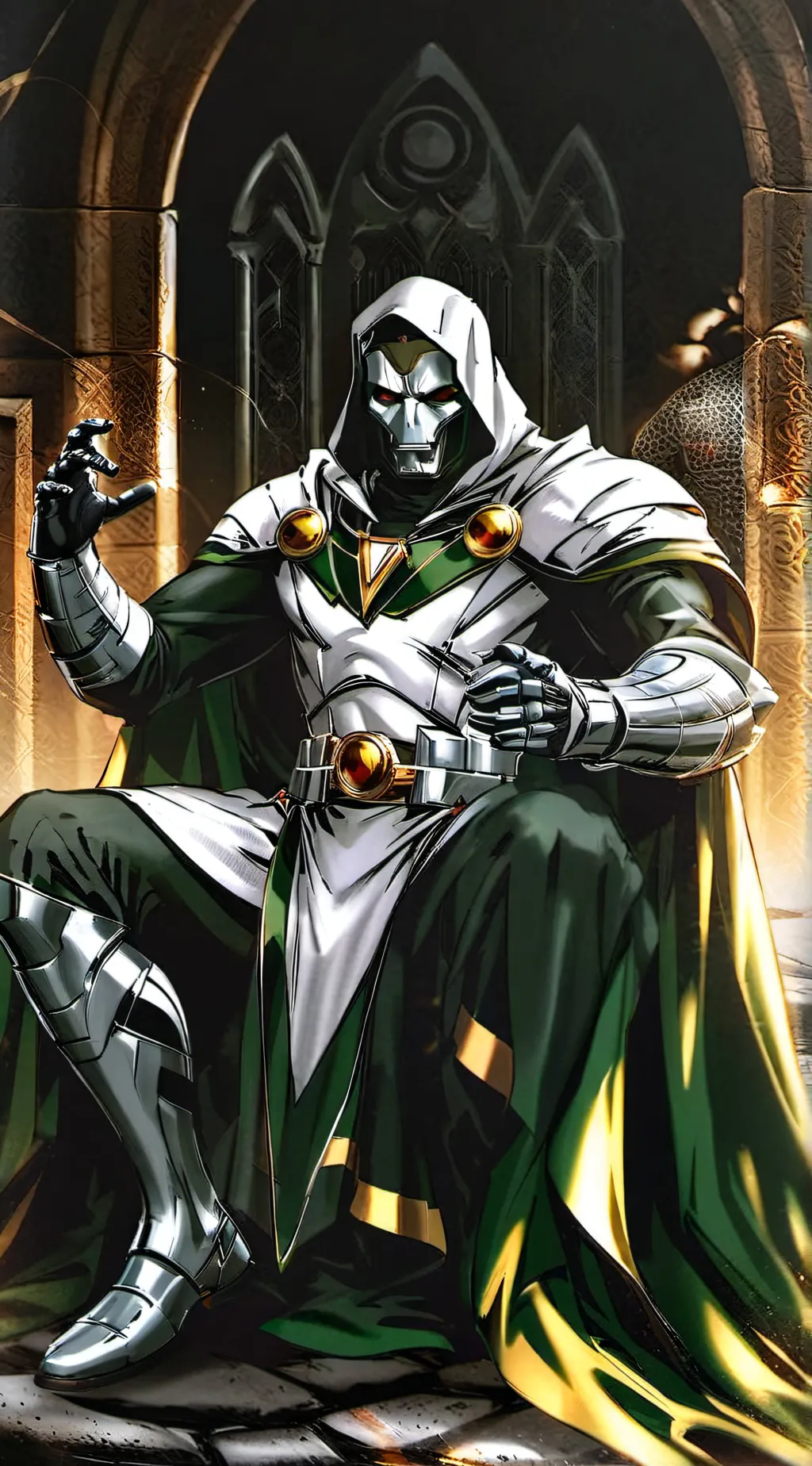 ai character: DR.DOOM background
