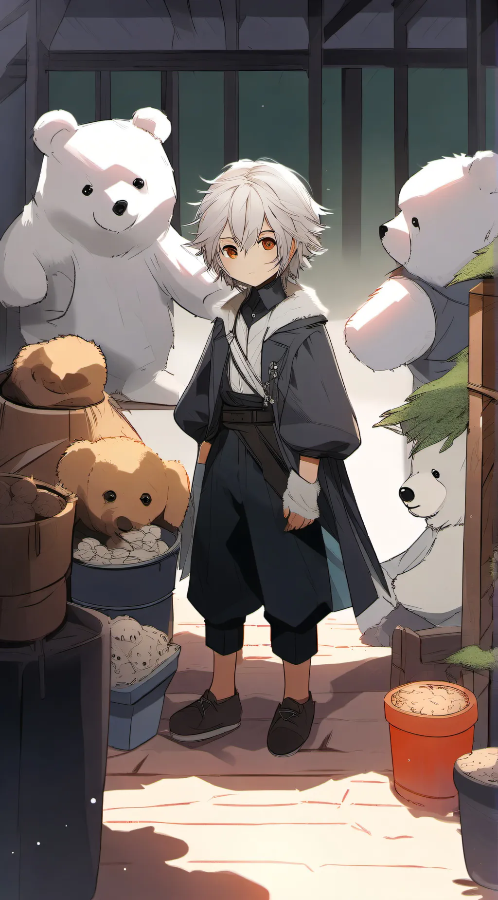 ai character: sytherin child  background
