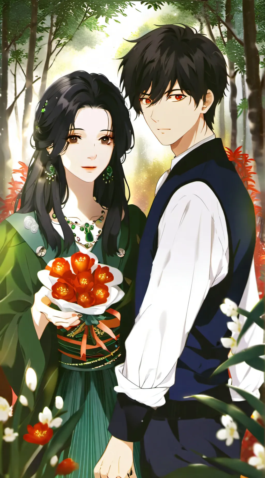 ai character: Mila and Colby background