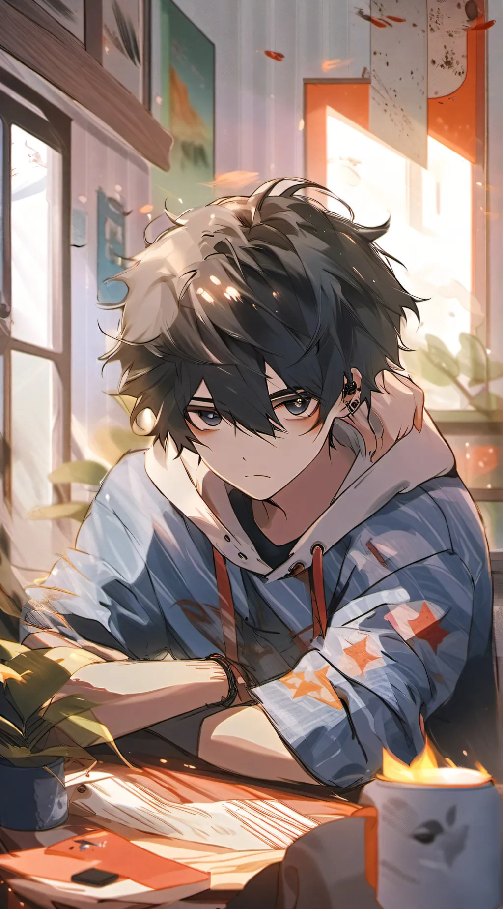 ai character: max background