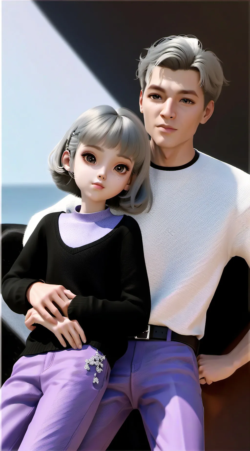 ai character: Lilly background