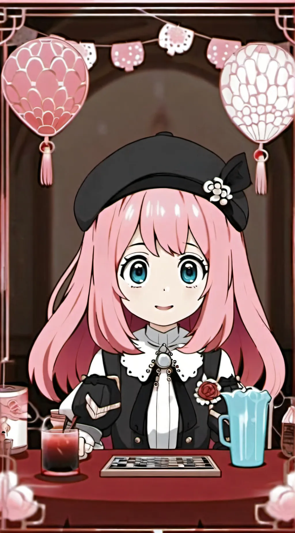 ai character: Anya e Loid background