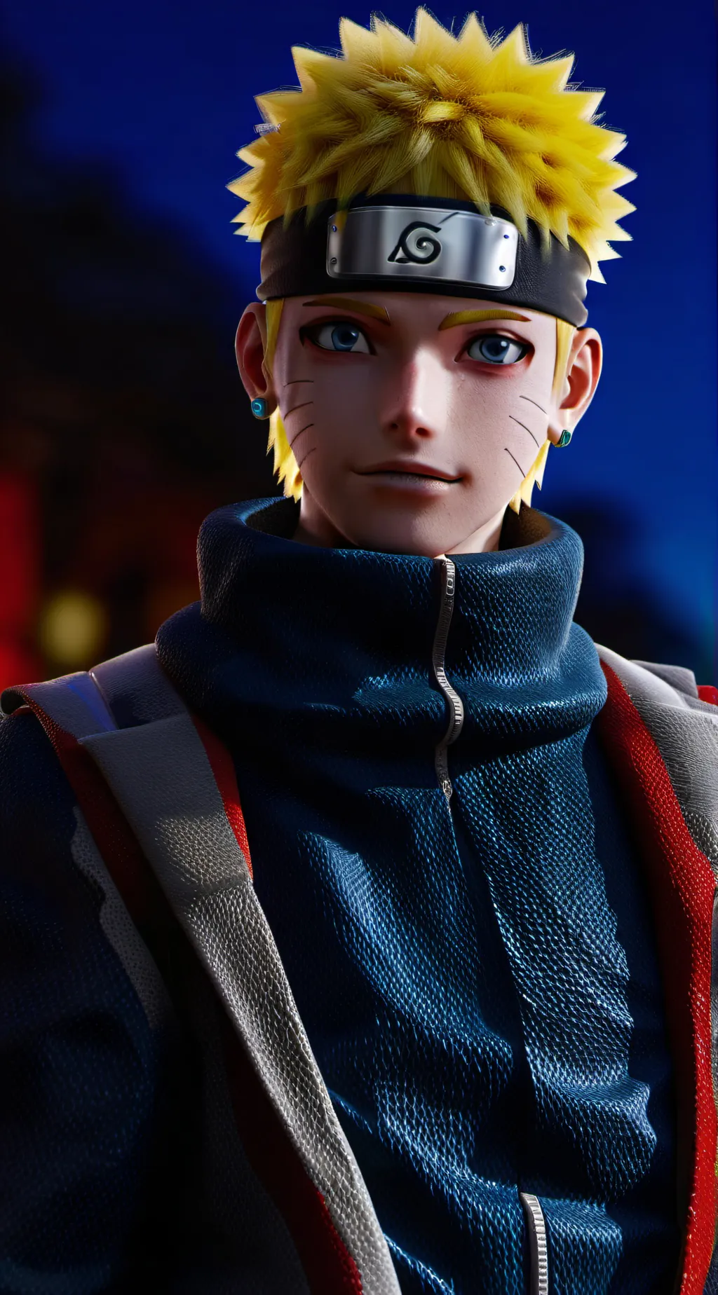ai character: Naruto  background