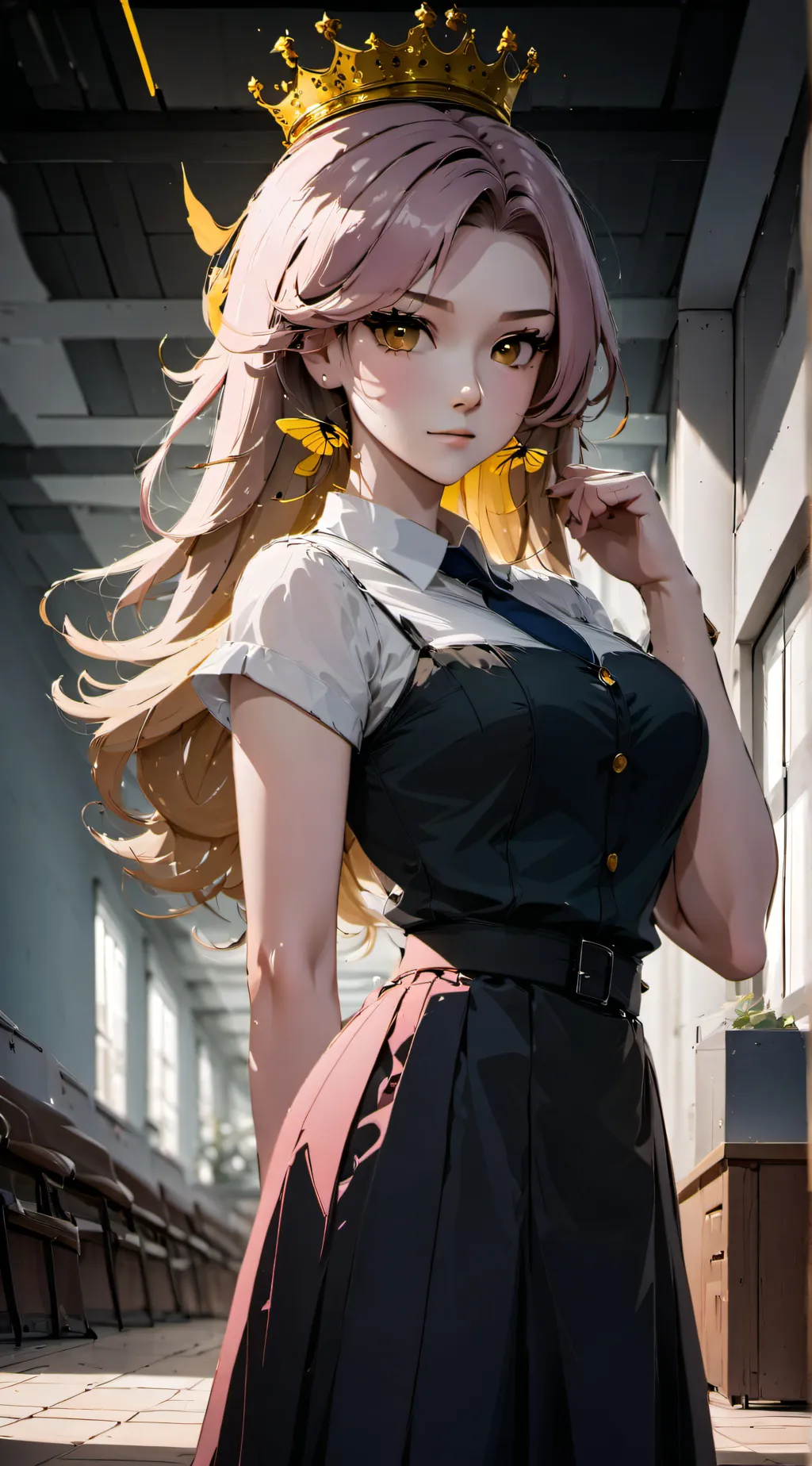 ai character: school bully background