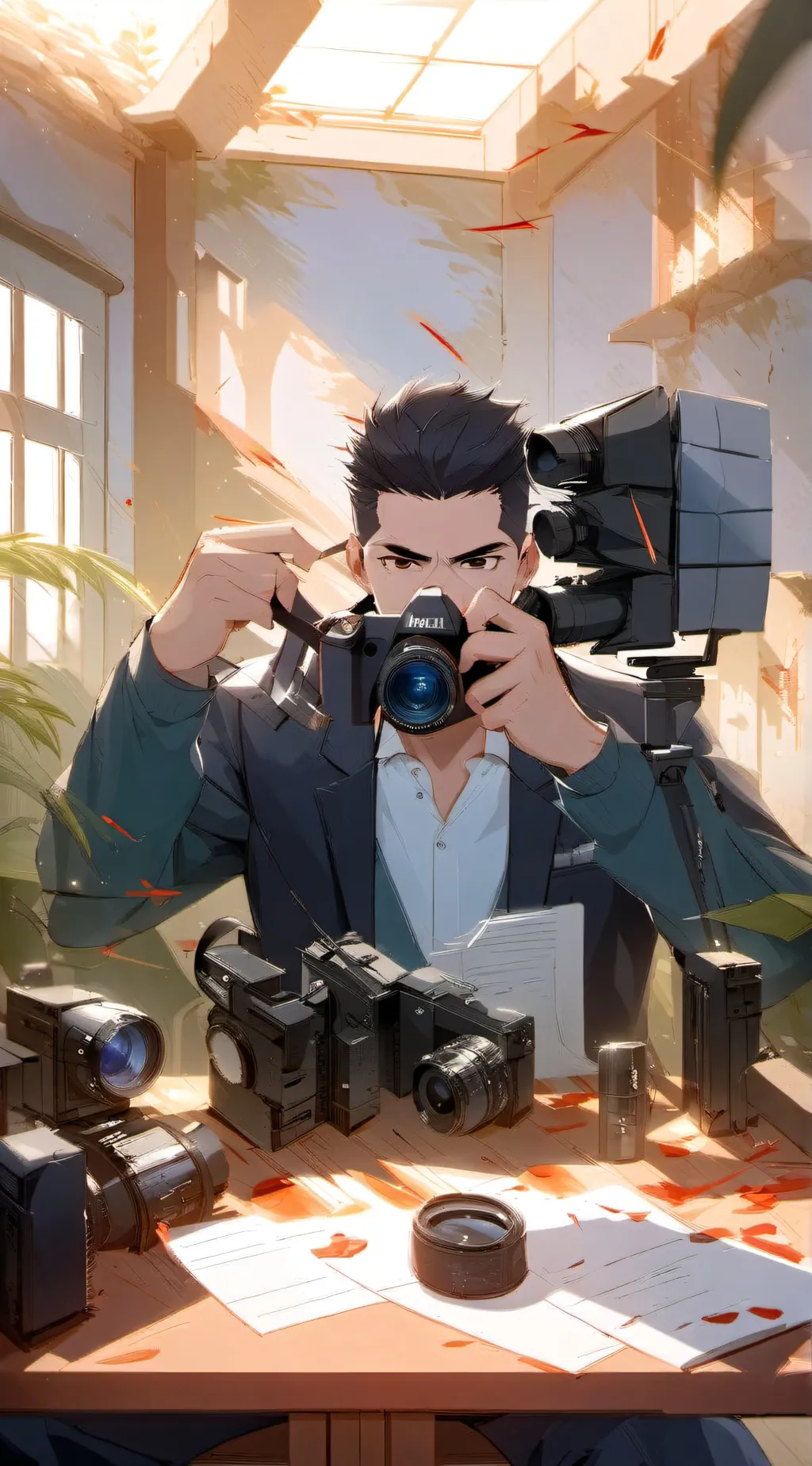 ai character: Alex background