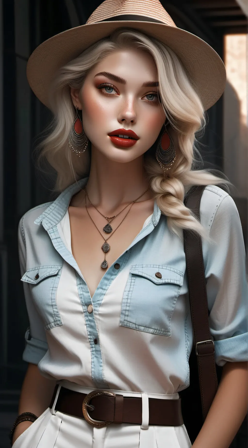 ai character: tasha background