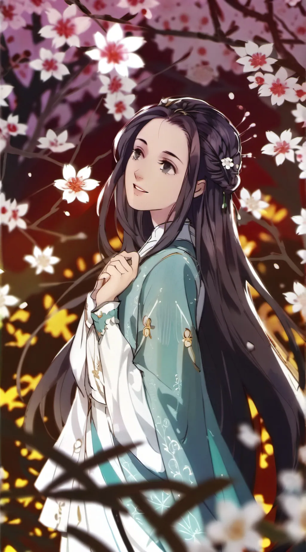 ai character: Arlene  background