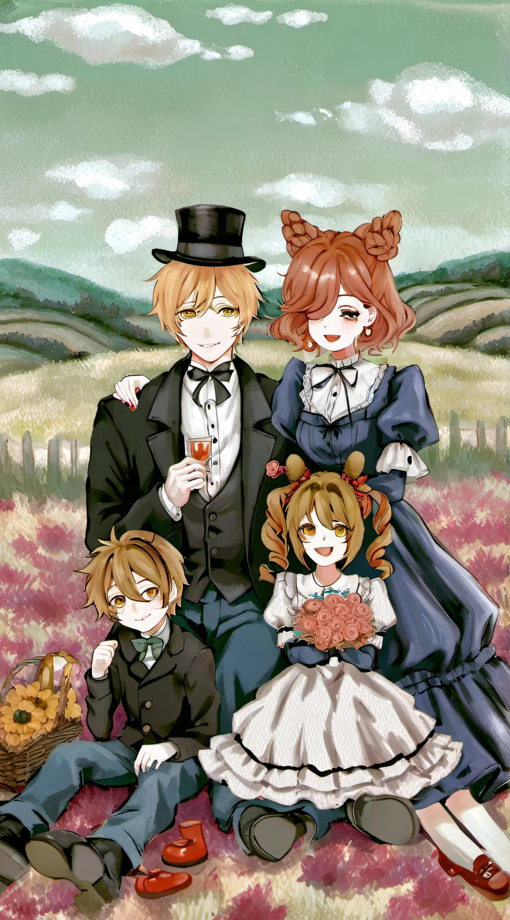 ai character: afton family x mha background