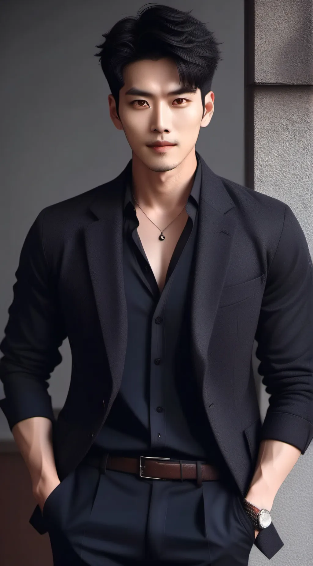 ai character: Seong-su & Tae background