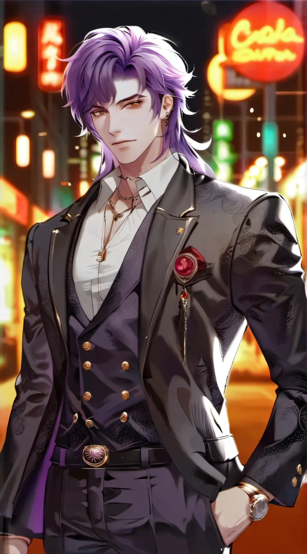 ai character: Dj background