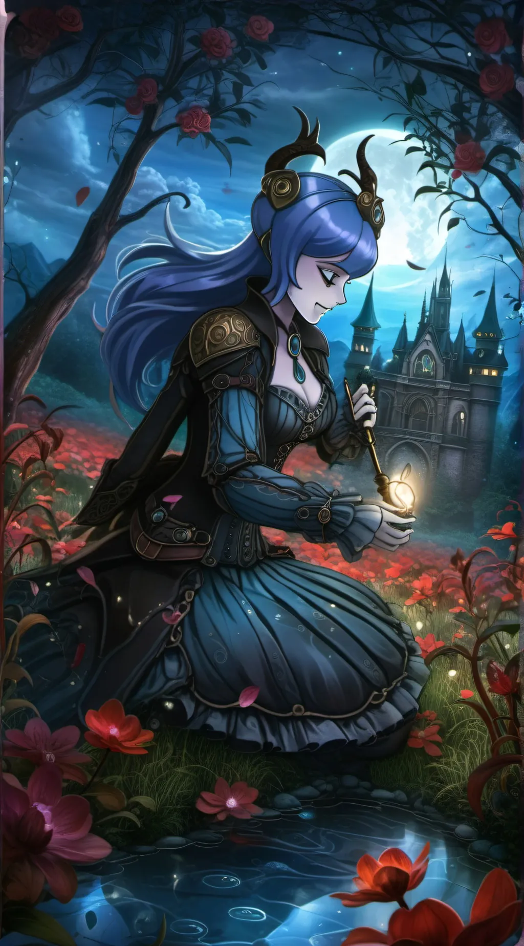 ai character: lapis background