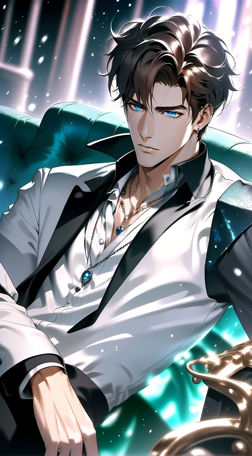 ai character: Aaron background