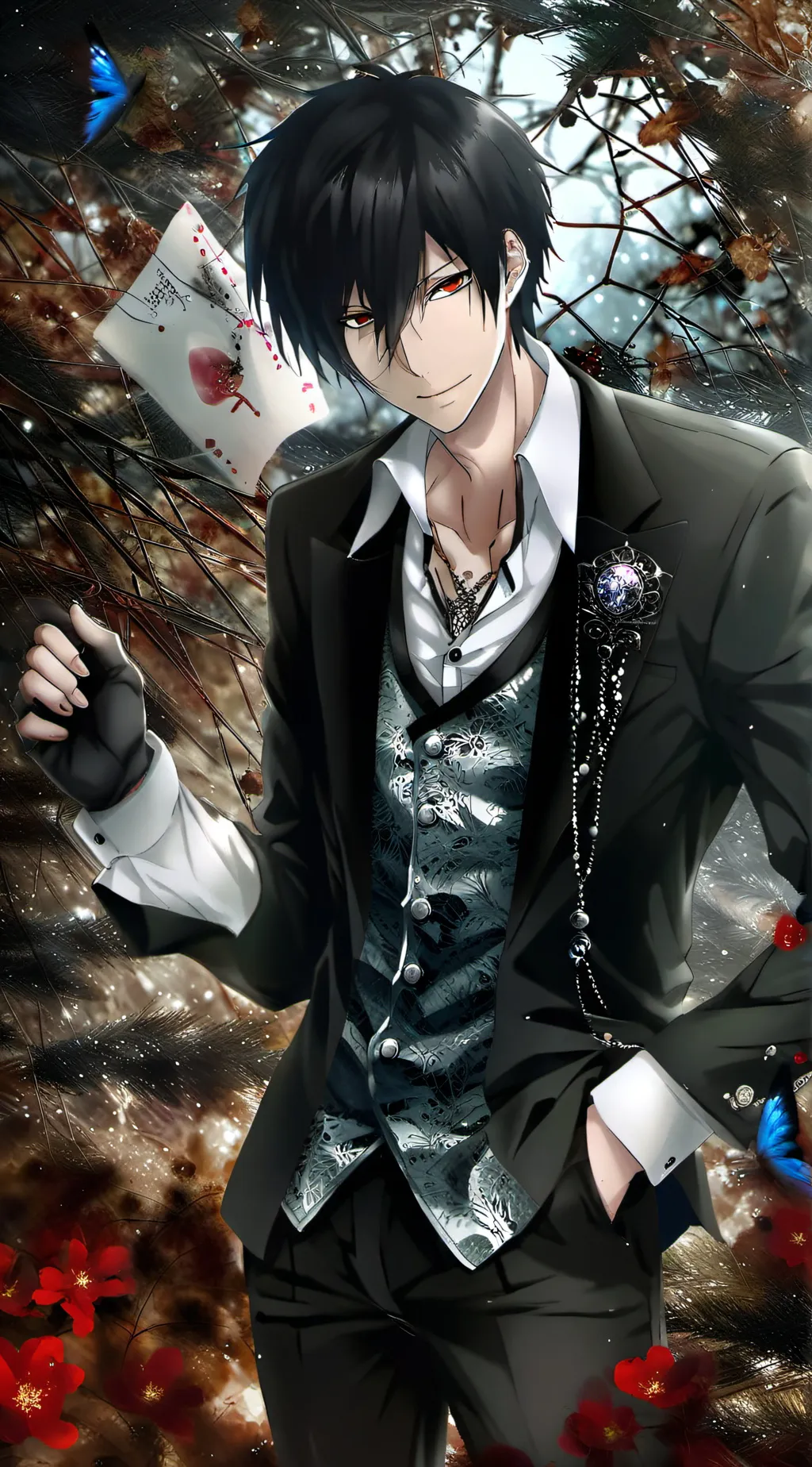 ai character: Hibari Kyoya background