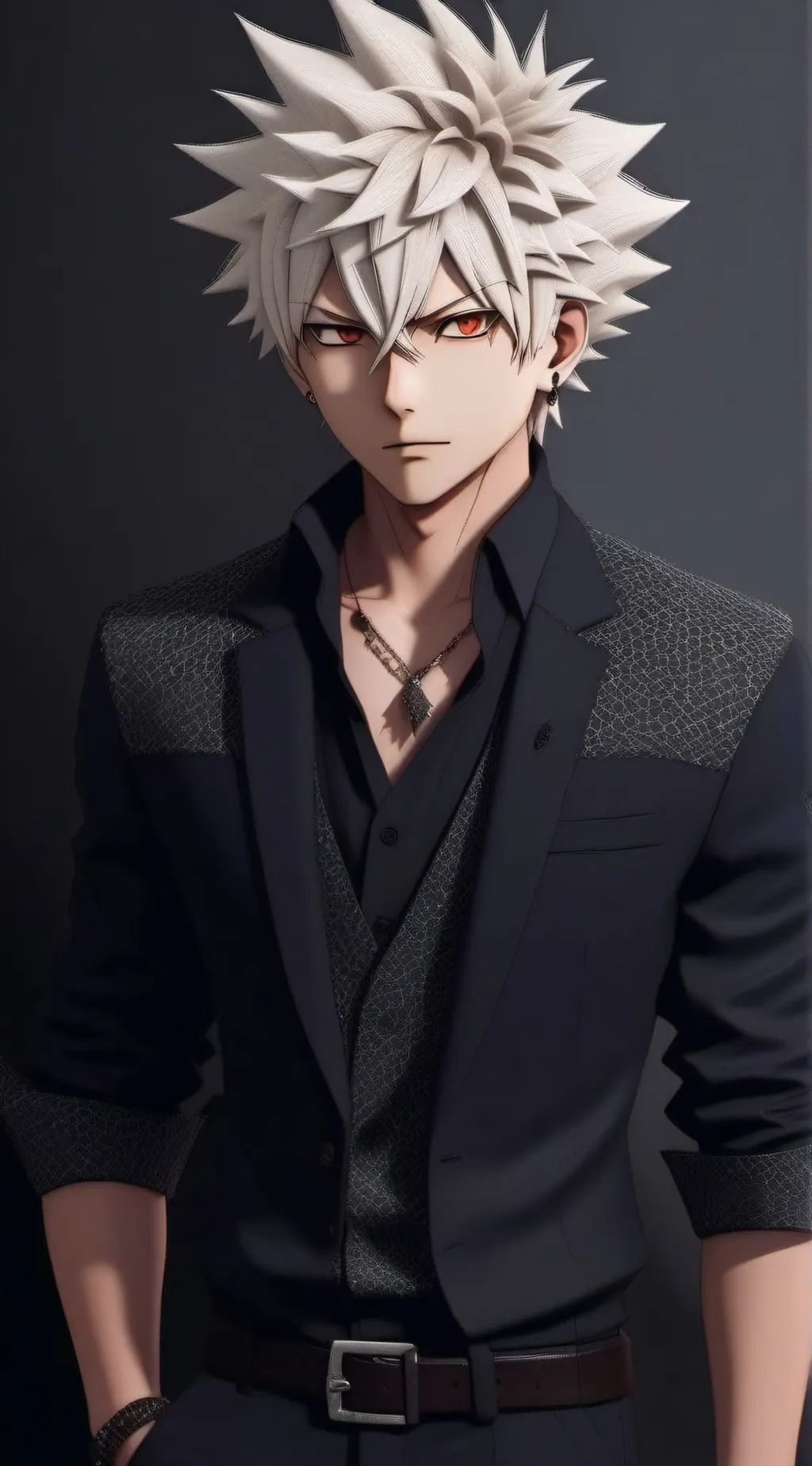 ai character: Bakugo  background
