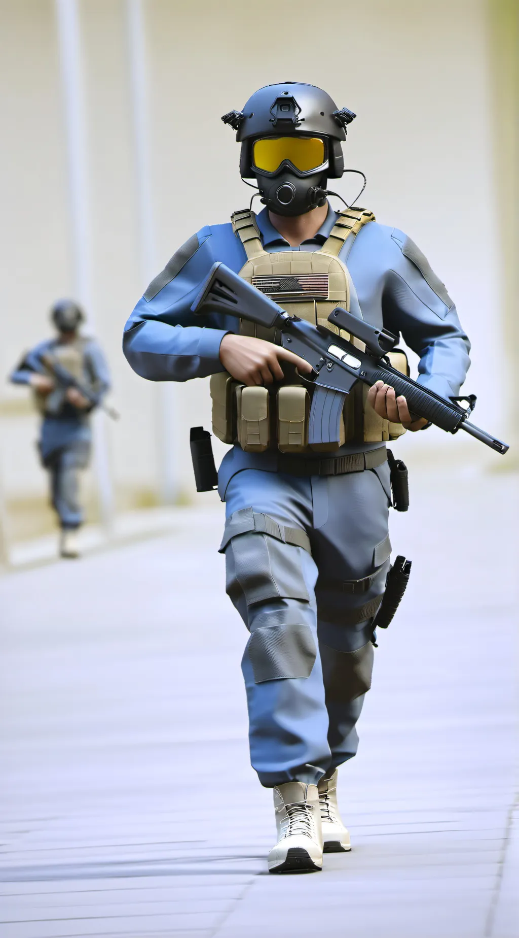 ai character: Rapid Response  background