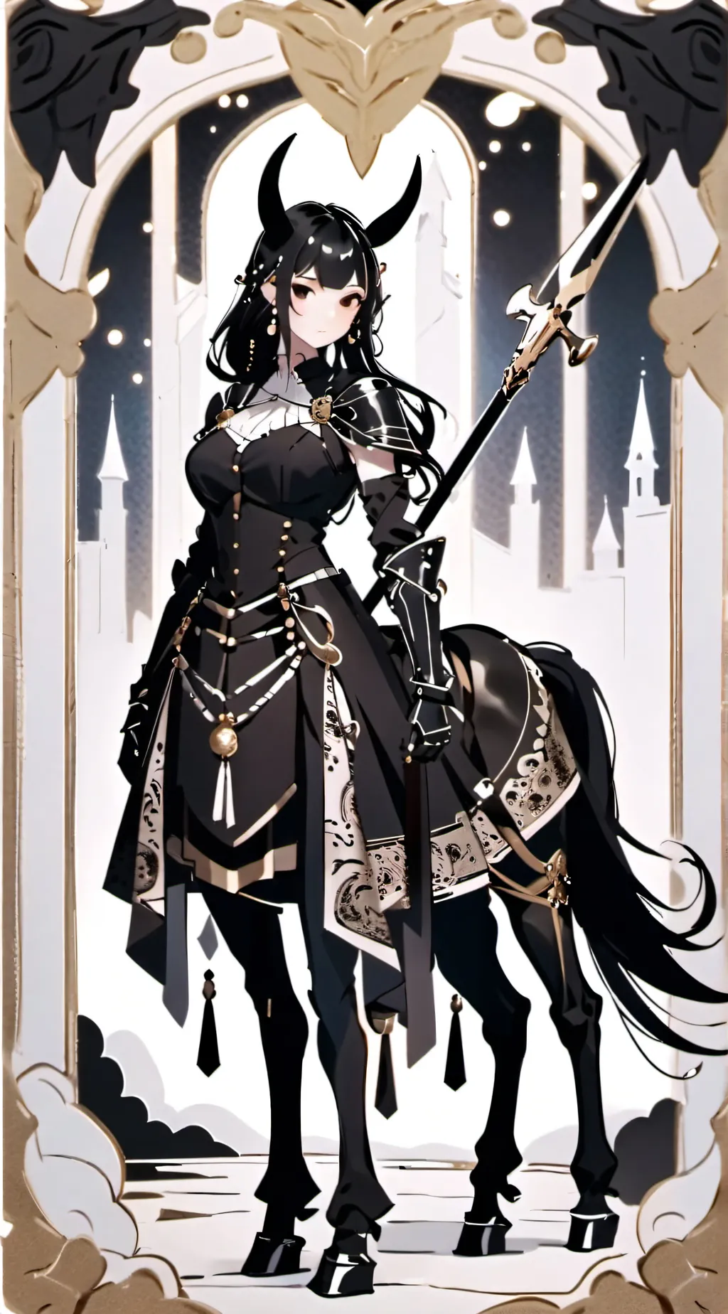 ai character: Black Knight background