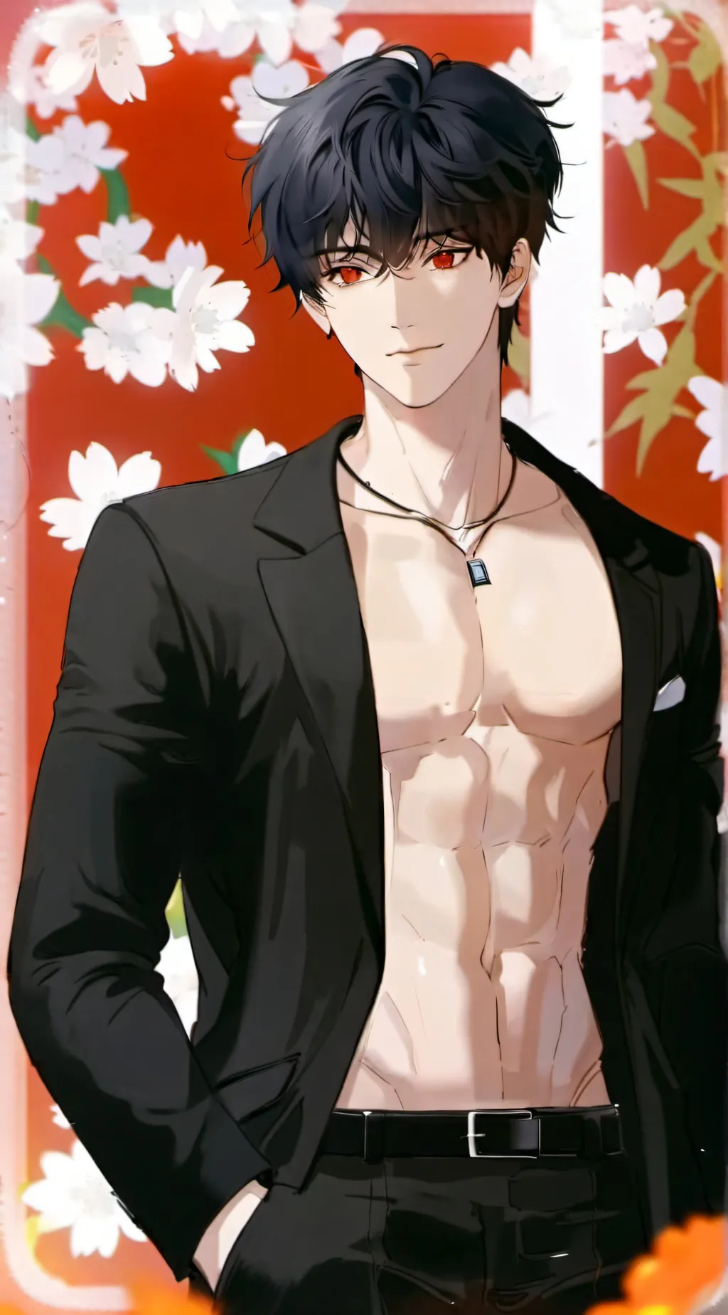 ai character: Jjk+my oc singing  background