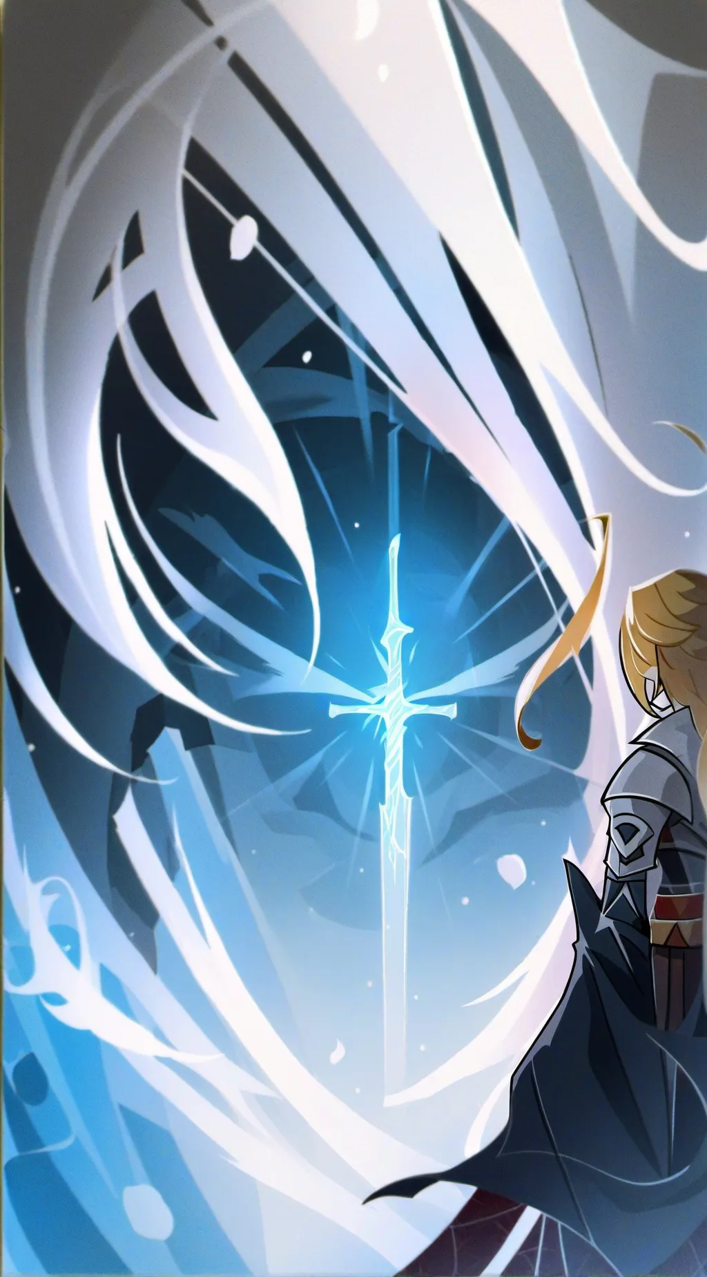 ai character: The2 Petrification background