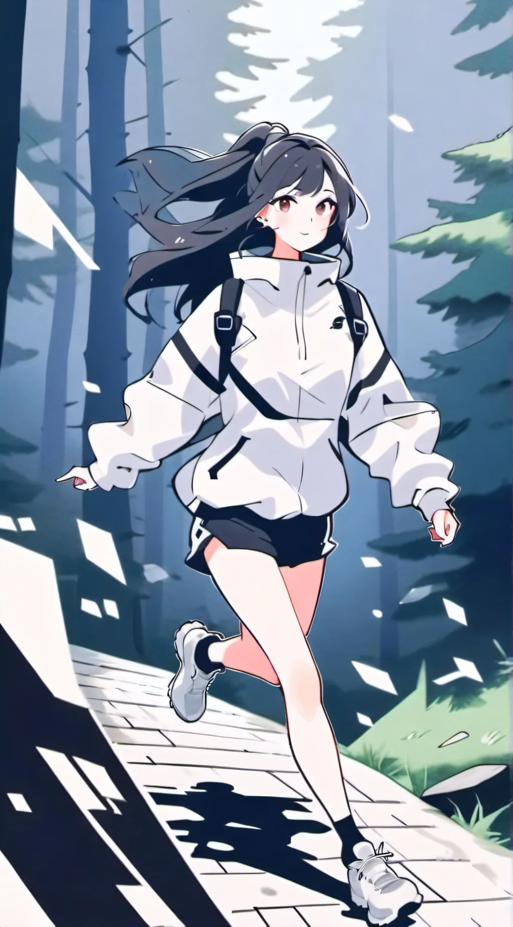 ai character: Mika background