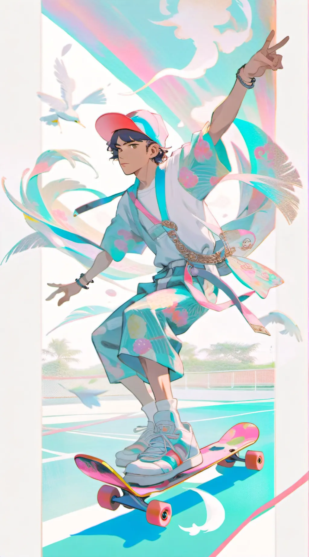 ai character: 🏍️ŤØM🏍️ background