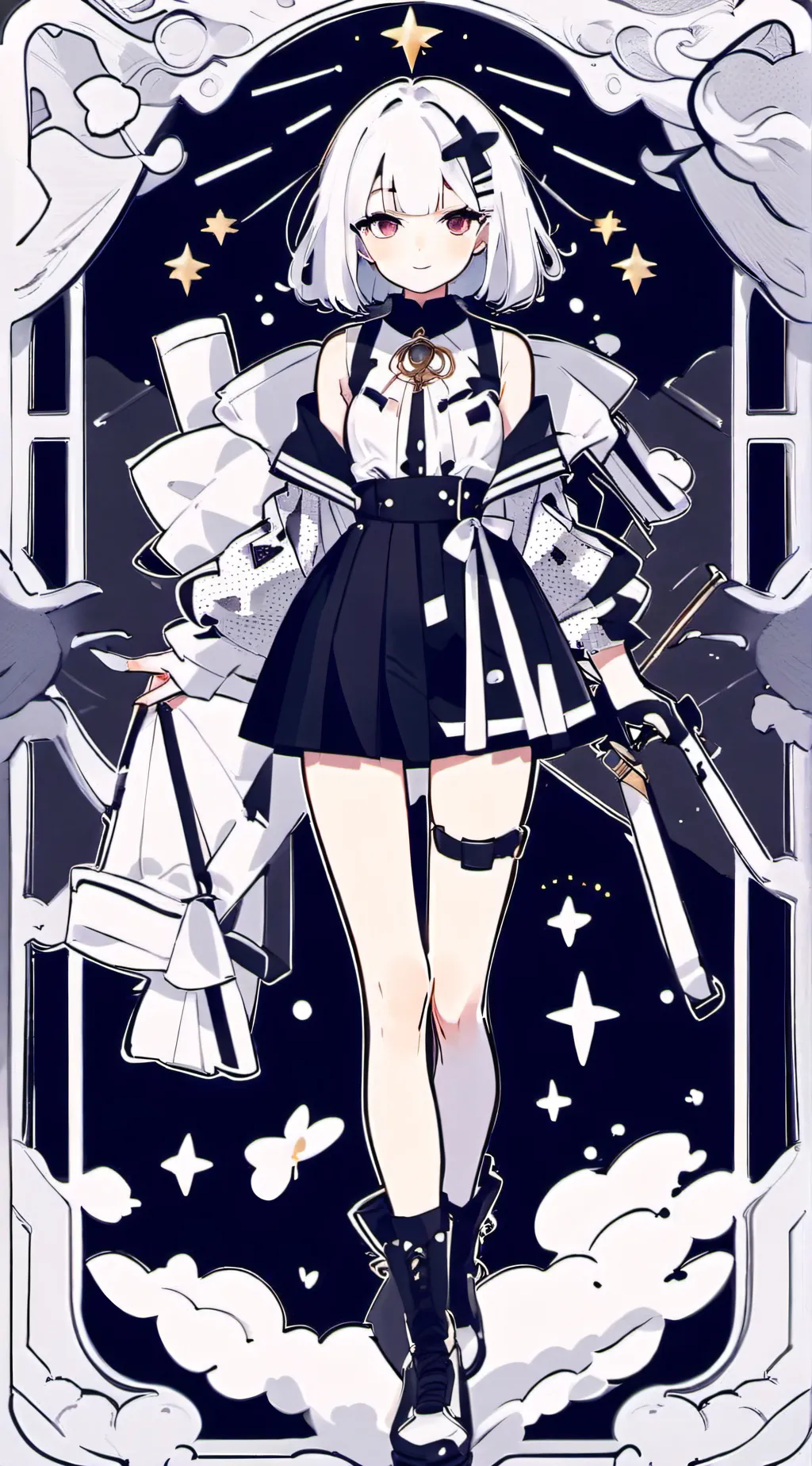 ai character: Scarlett  background