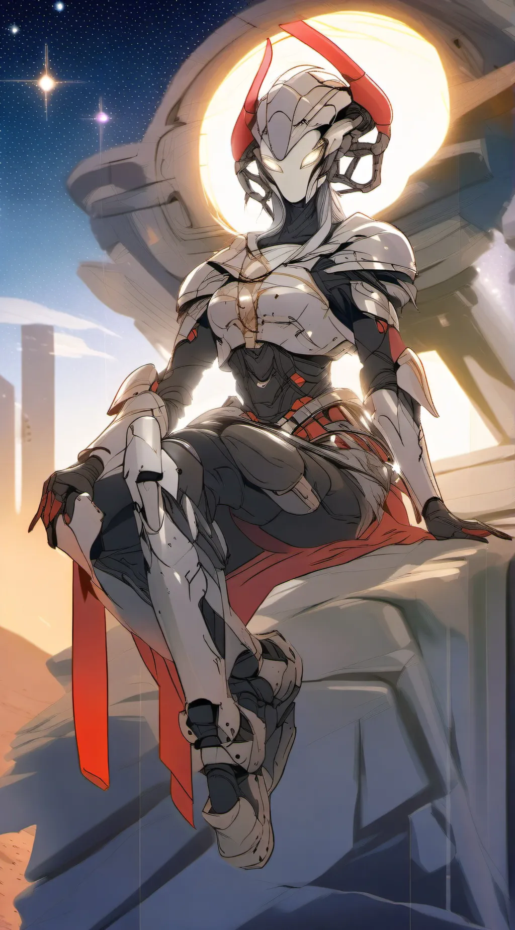 ai character: Machinia background