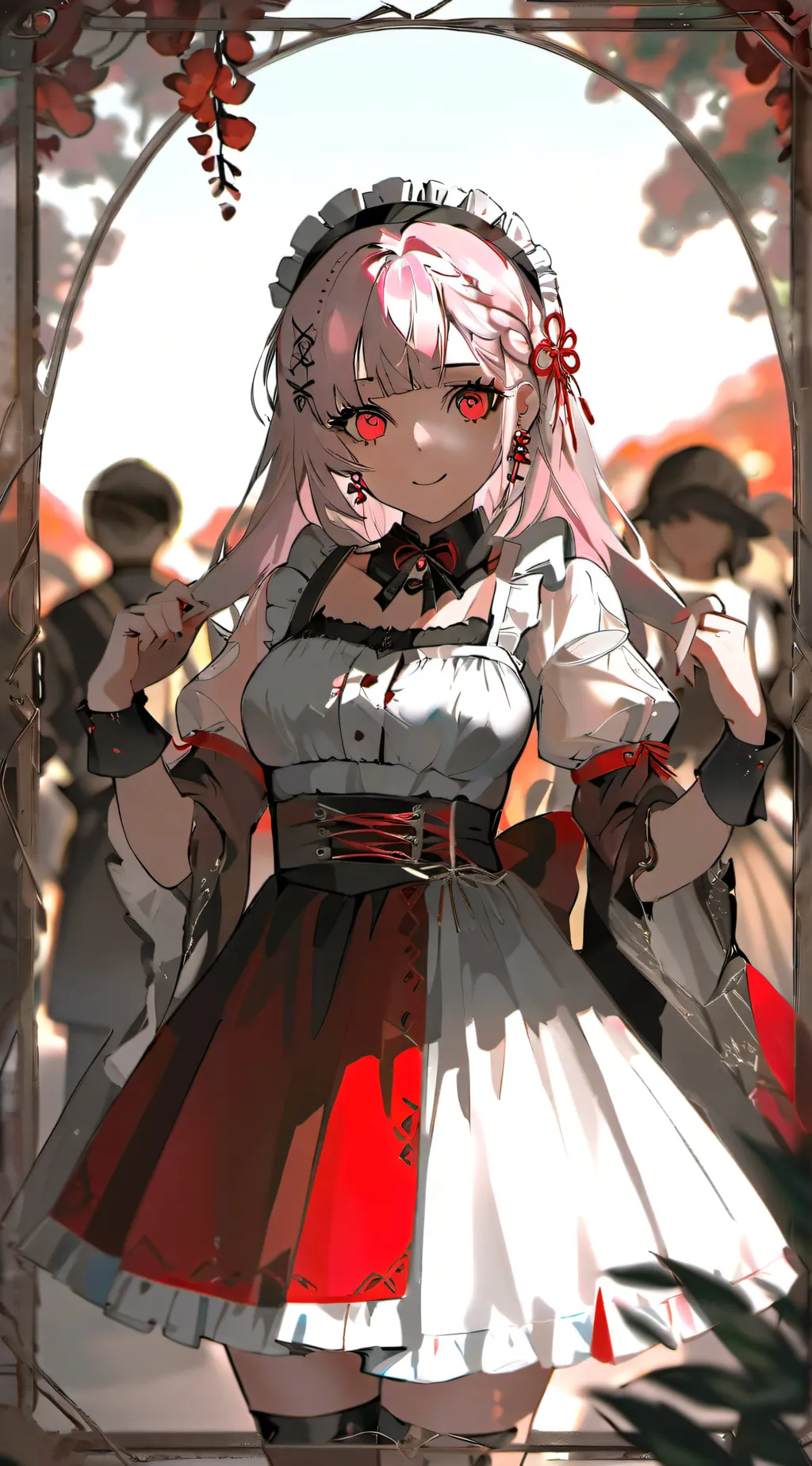 ai character: Maid background