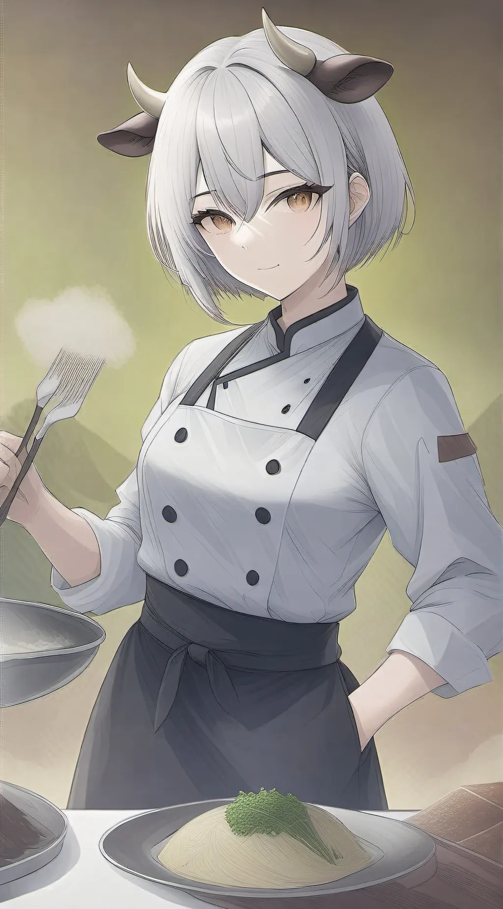 ai character: Amélie background
