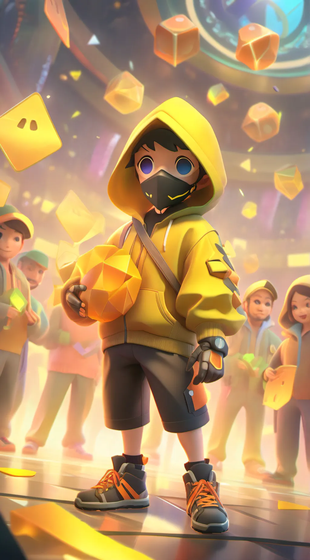 ai character: Roblox hackers background