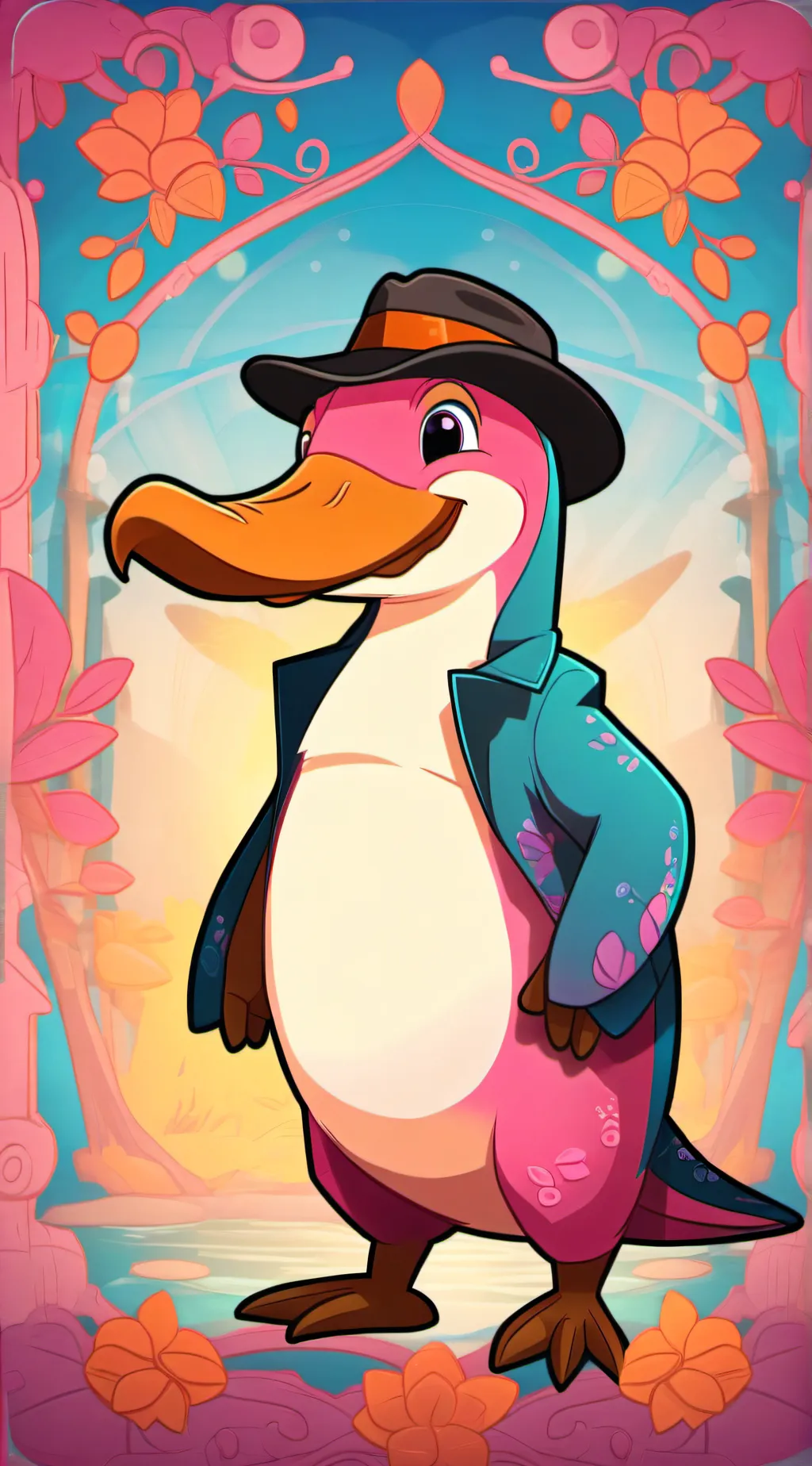 ai character: Penny background