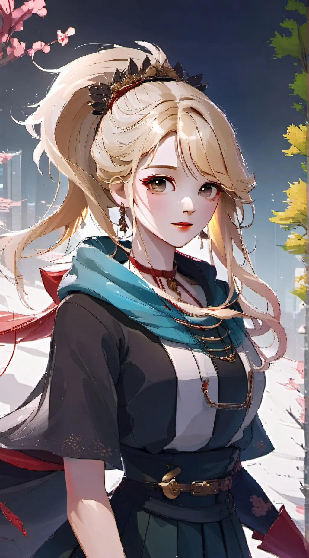 ai character: Maddie background