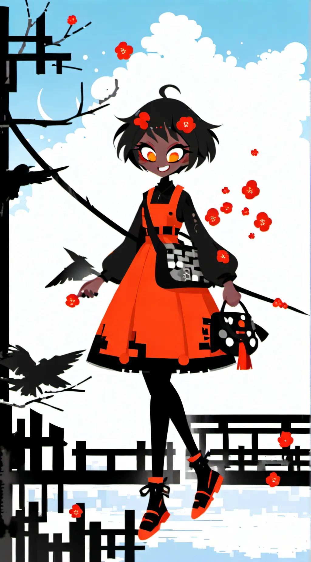 ai character: Millie  background