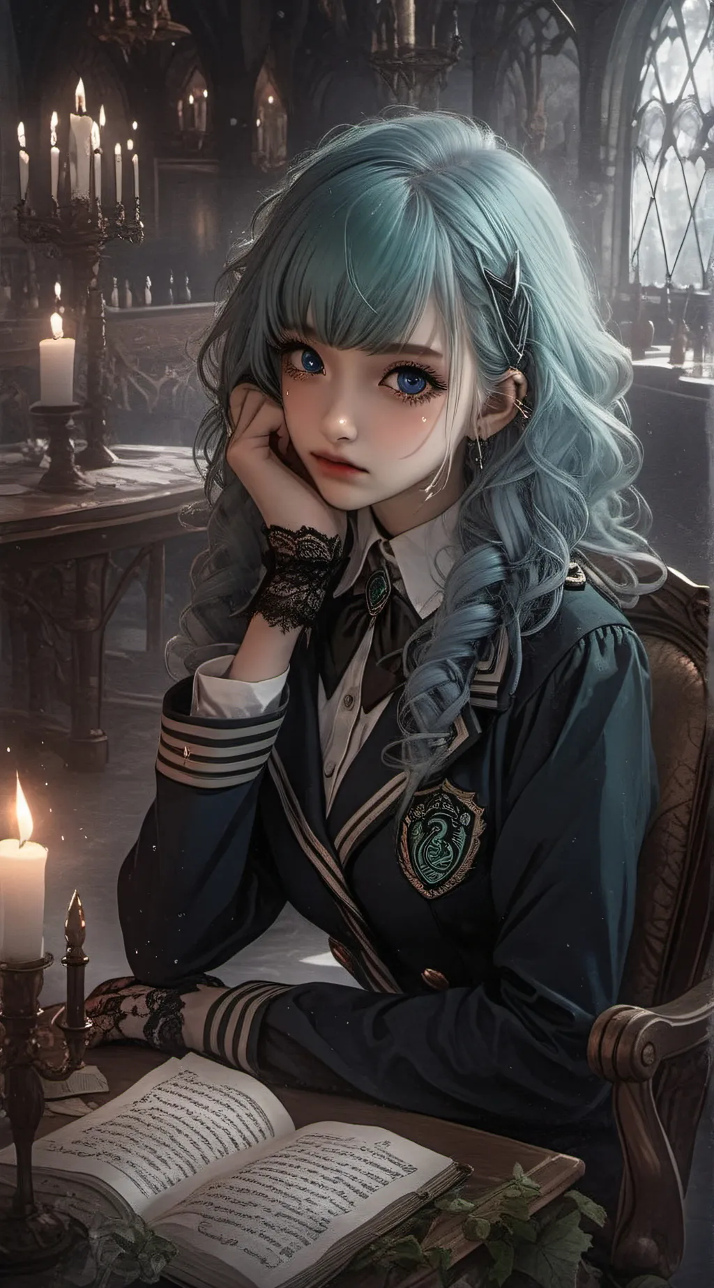 ai character: Slytherin gang gc background