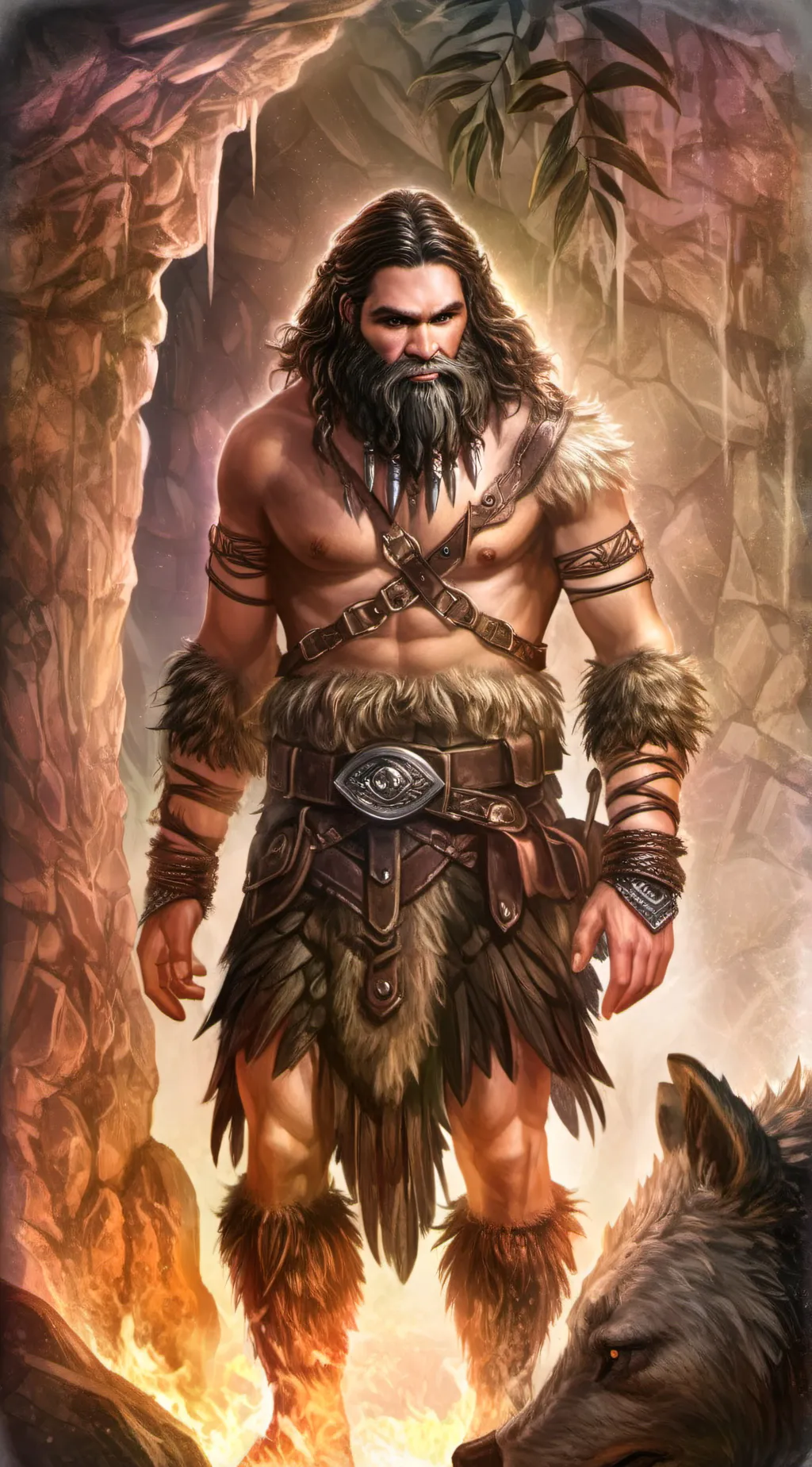 ai character: Hairy Jeremy background