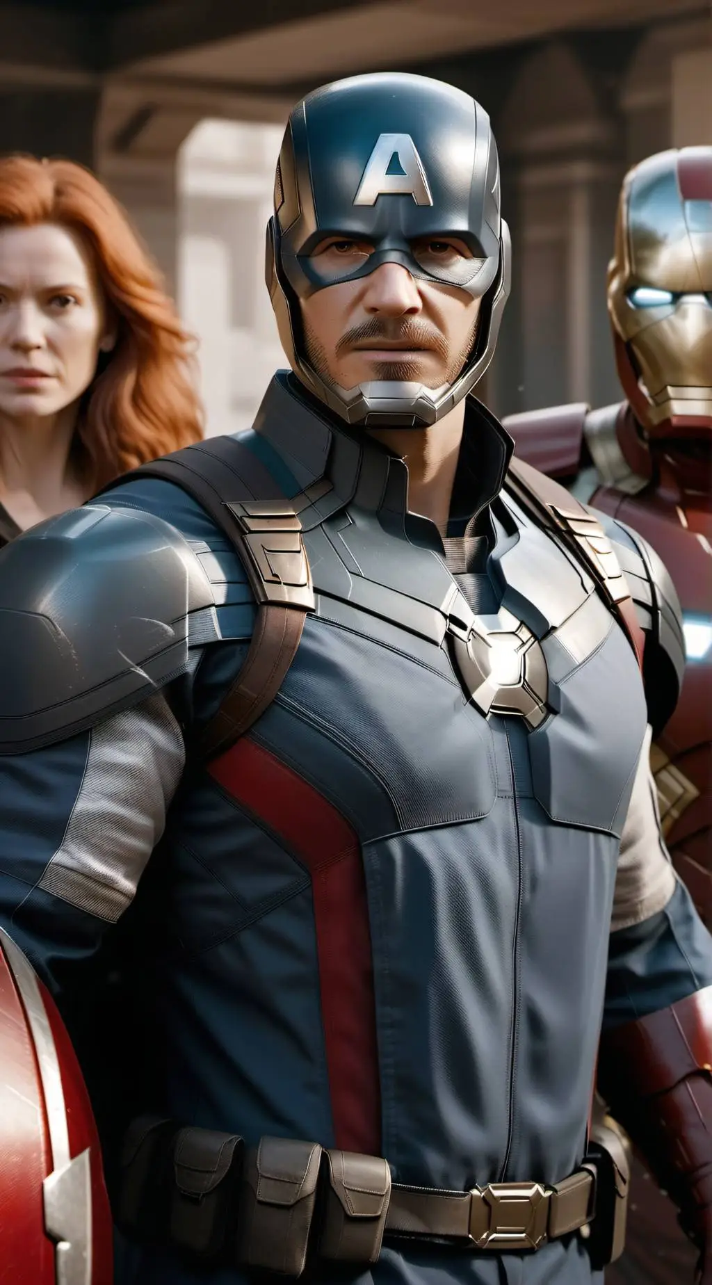 ai character: Avengers background