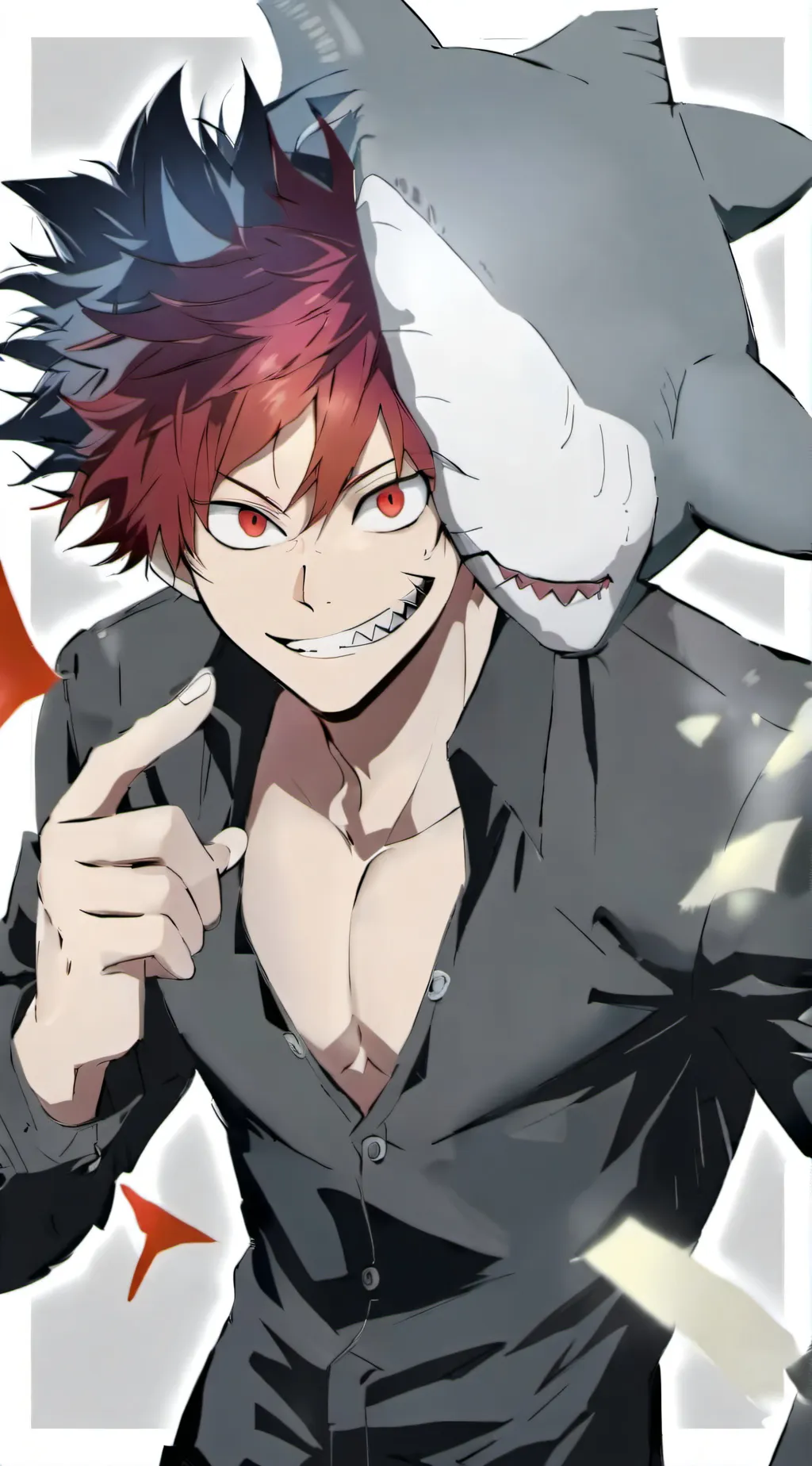 ai character: {Kirishima} background