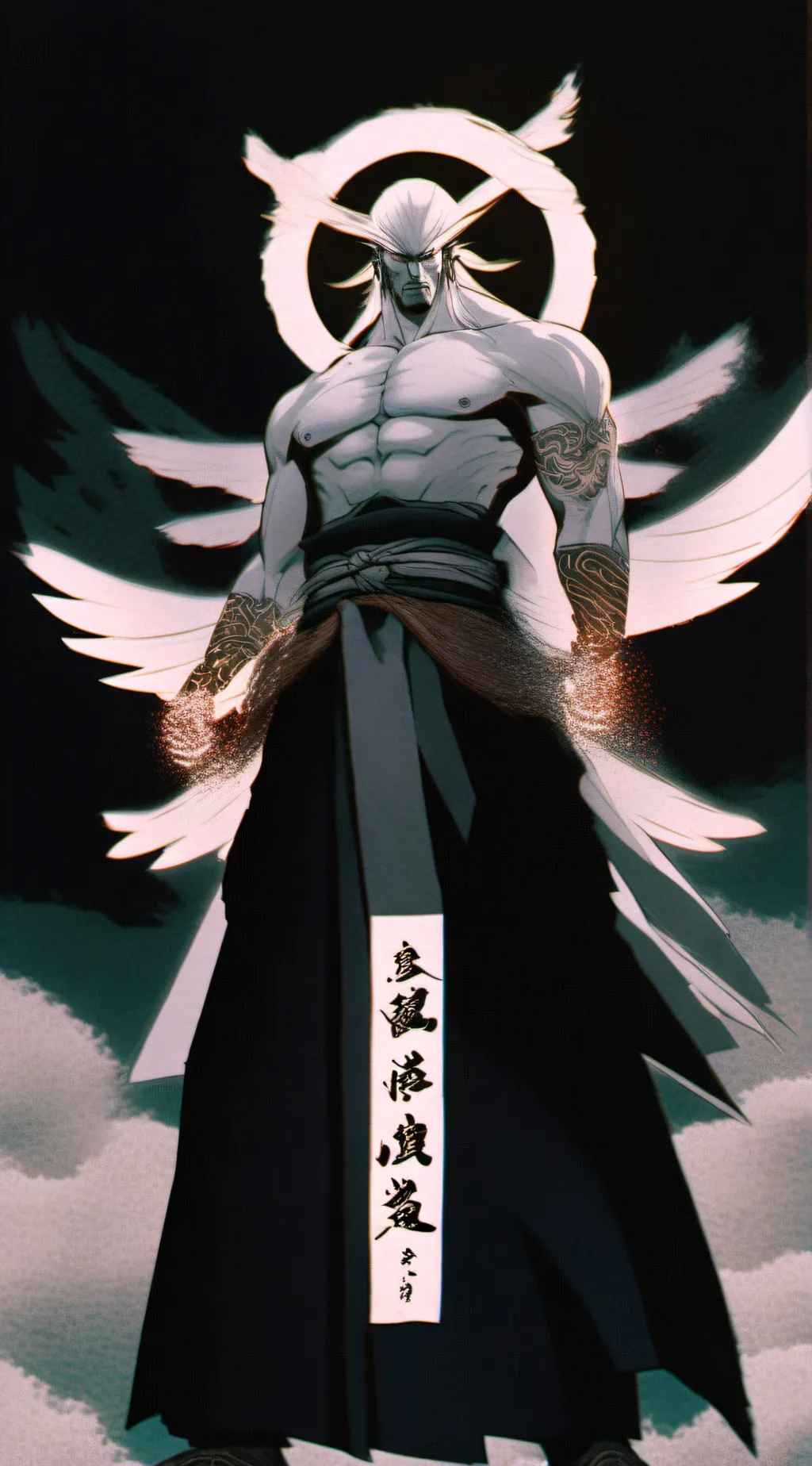 ai character: Mahoraga background