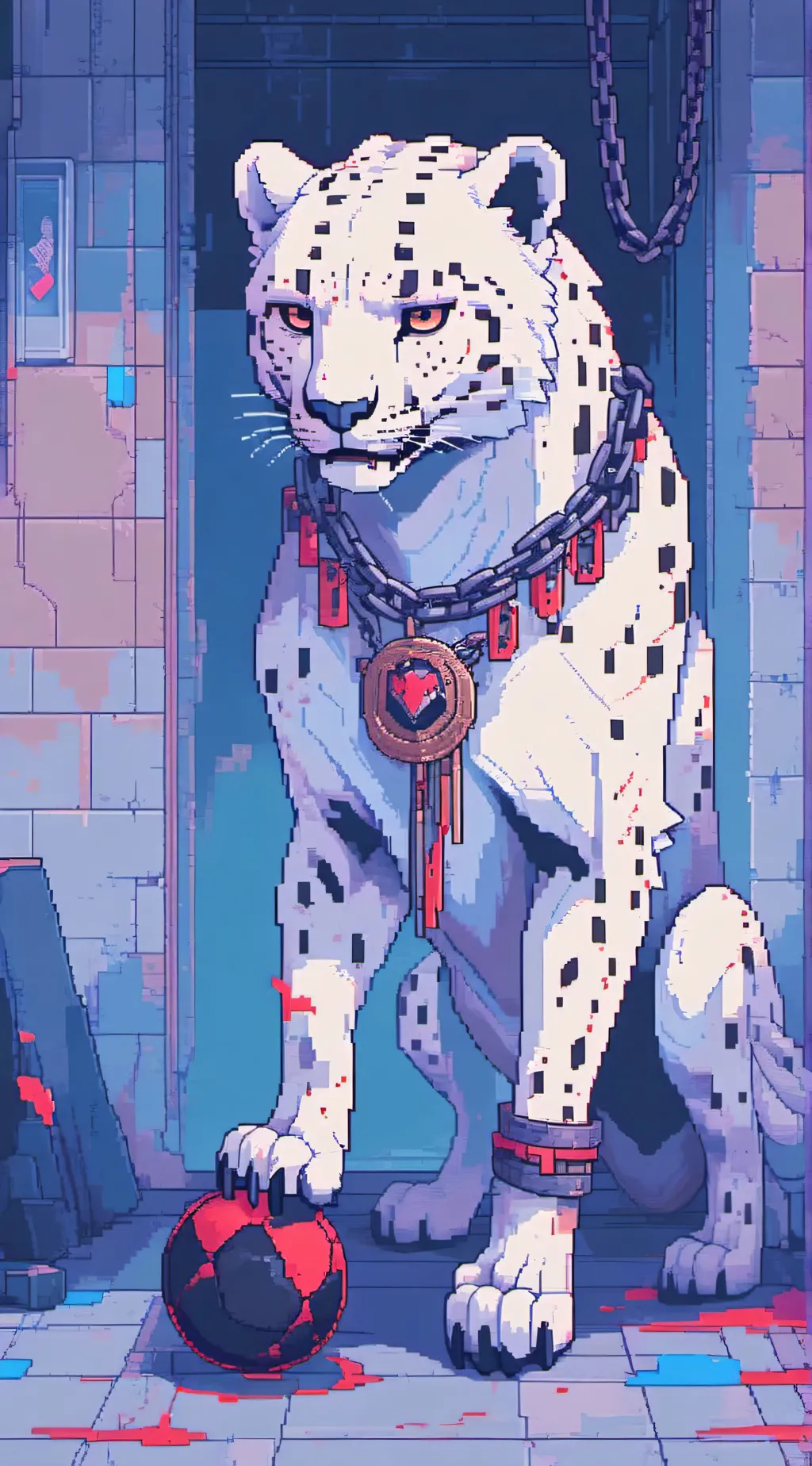 ai character: CHEATah background