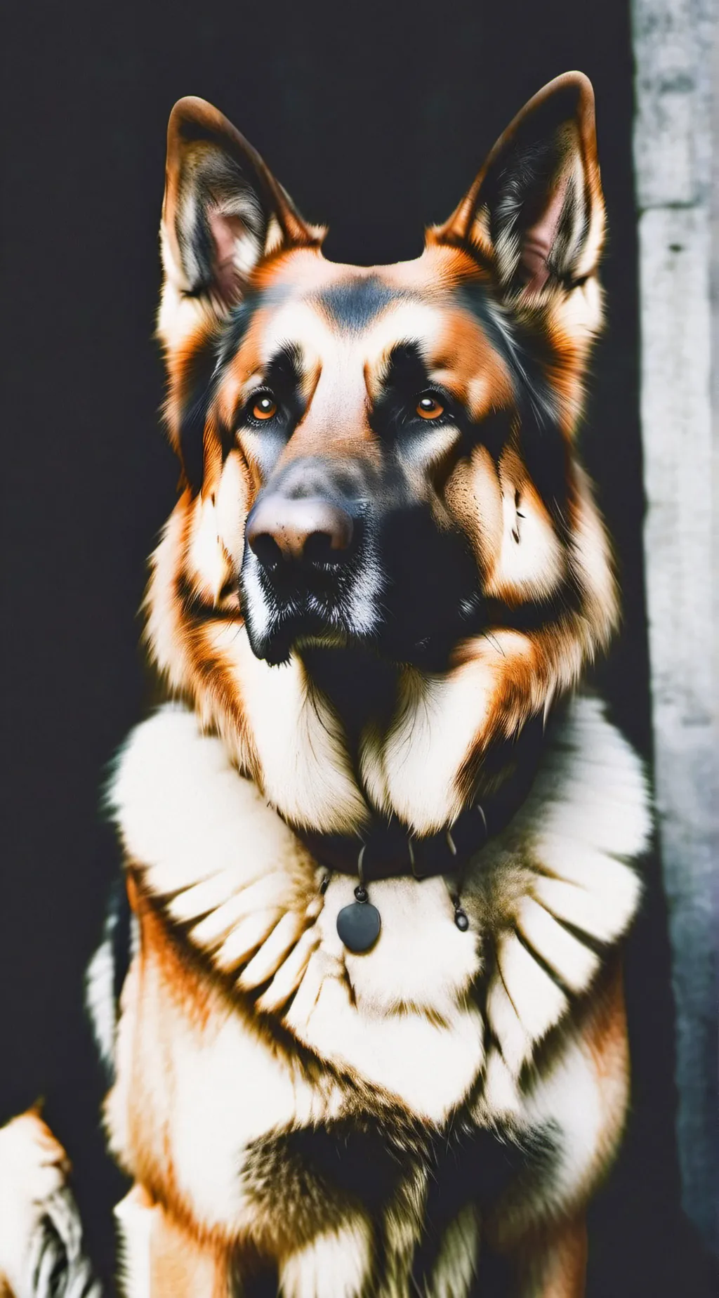 ai character: THERAPIST DOG background