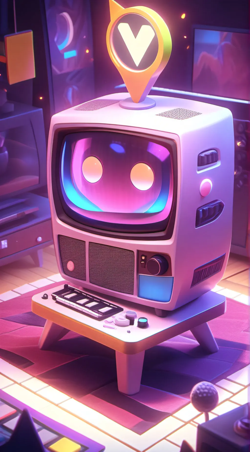 ai character: Vox background