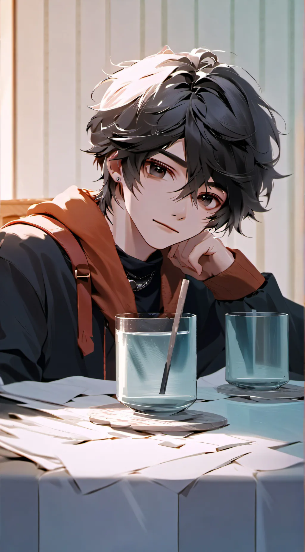 ai character: BL background