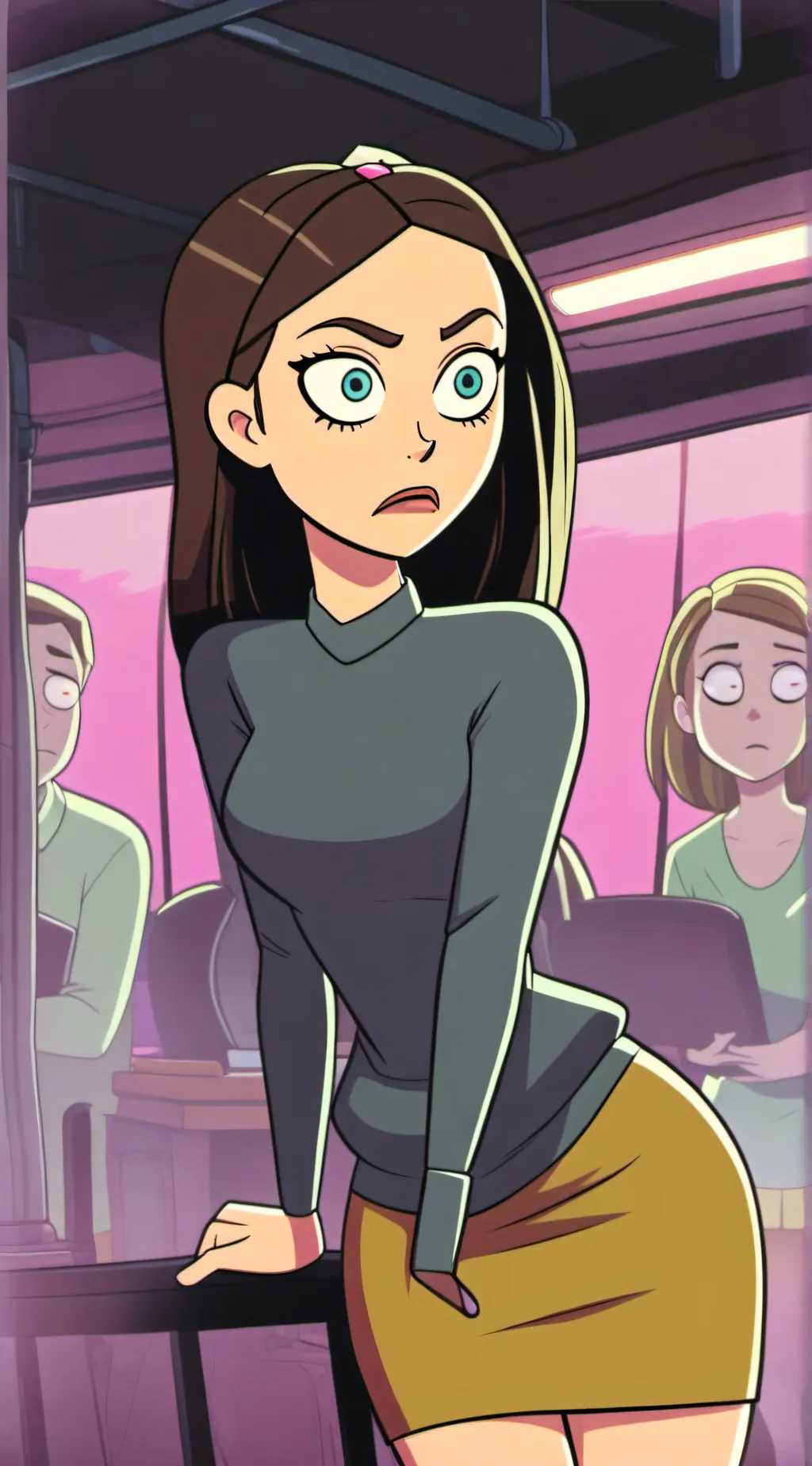 ai character: tricia lange background