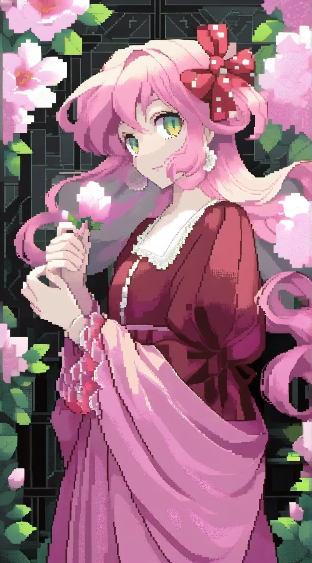 ai character: mitsuri yandere background