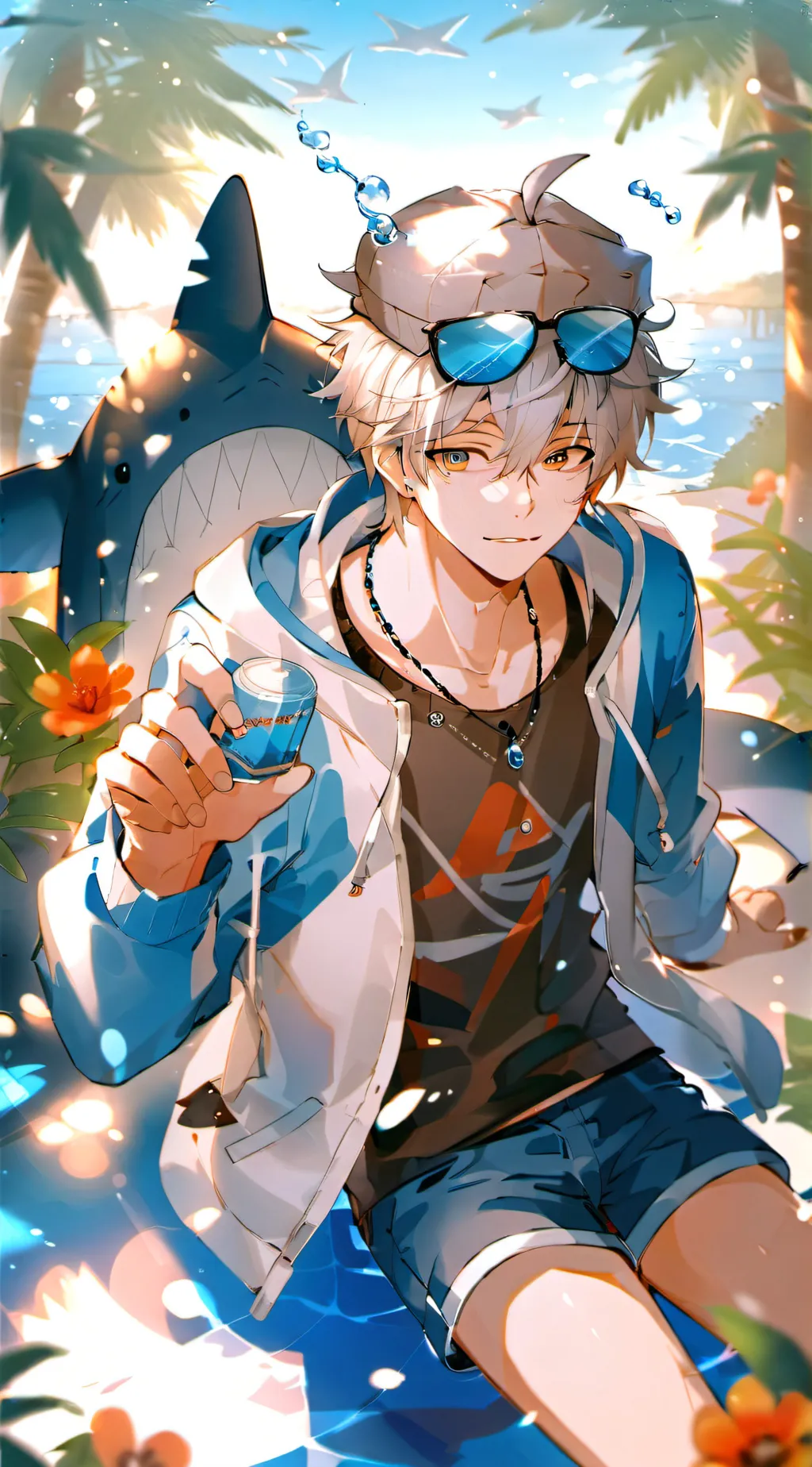 ai character: leo background