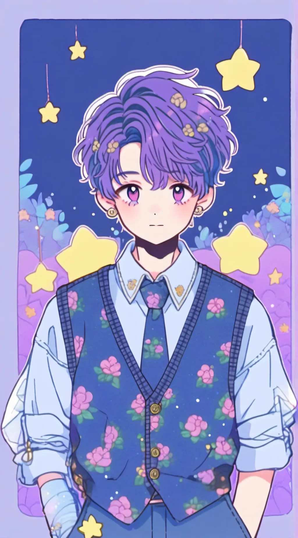 ai character: cat nap background