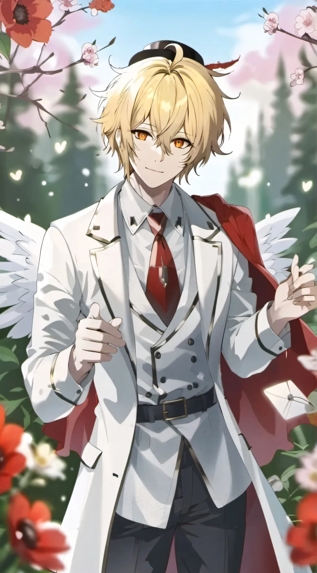 ai character: Lucifer x you! background