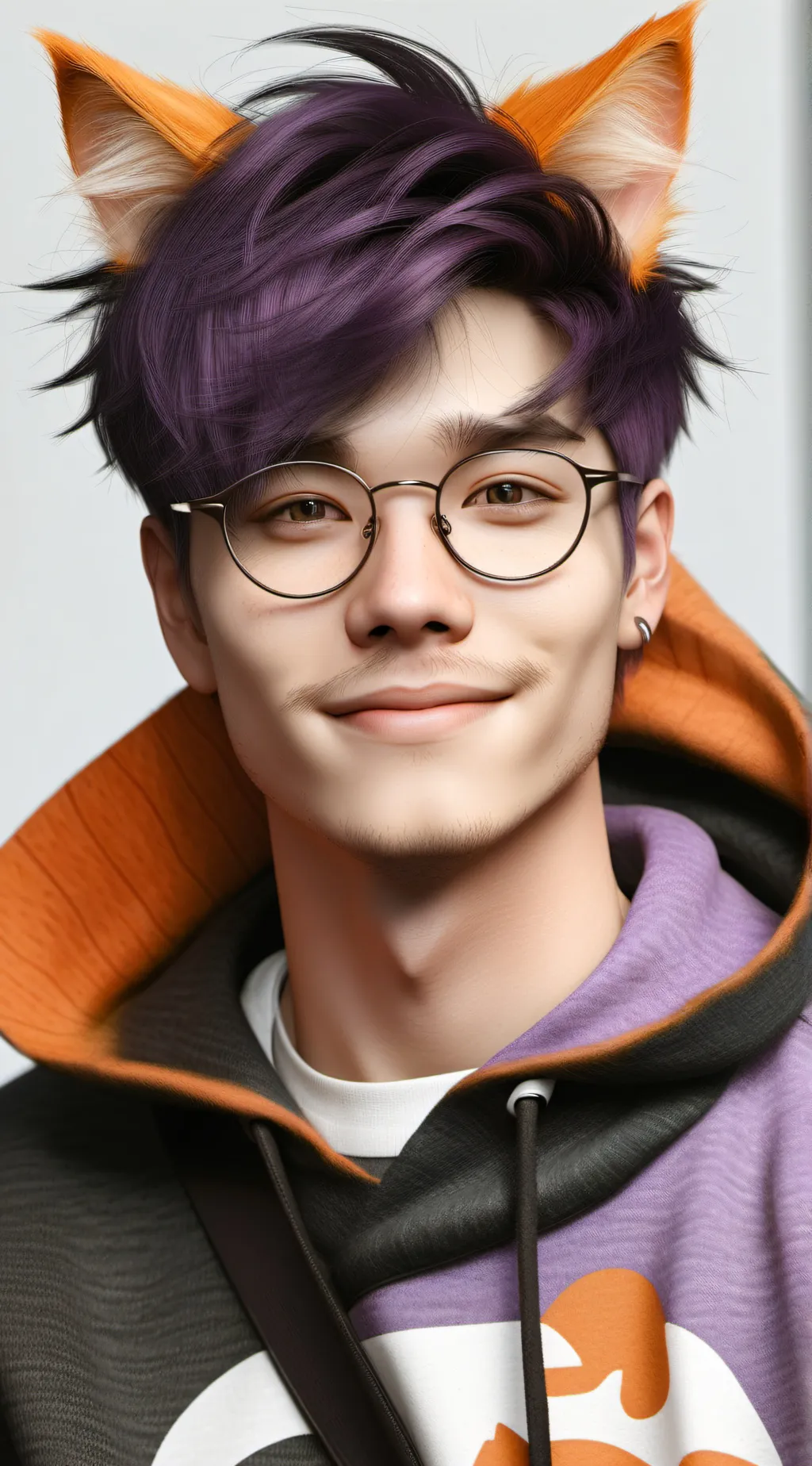 ai character: justin lankybox background