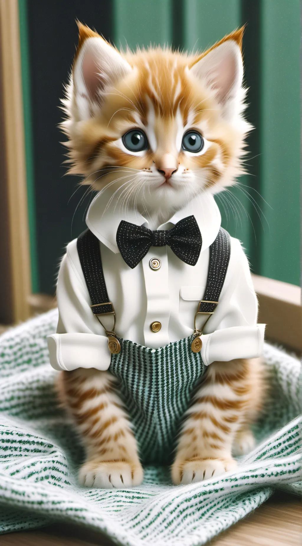 ai character: ginger background