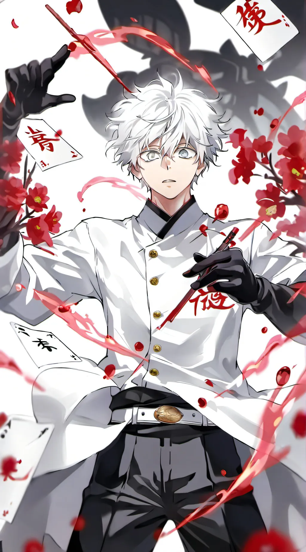 ai character: Lobotomized Kaisen background